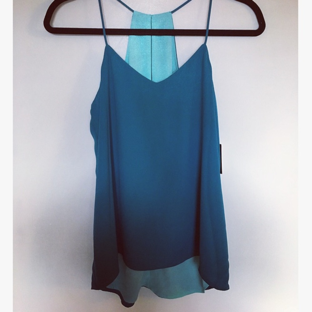 New with tags! Express reversible chiffon tank top